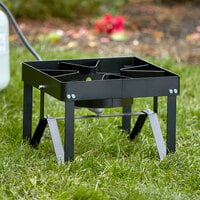 Backyard Pro Square Single Burner Outdoor Patio Stove / Range - 55,000 BTU