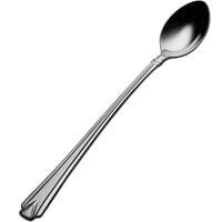 Bon Chef S1302 Gothic 7 7/16 inch 18/10 Stainless Steel Iced Tea Spoon - 12/Case