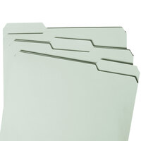 Smead 14931 SafeSHIELD Letter Size Fastener Folder with 2 Fasteners, 1 inch Expansion - 25/Box