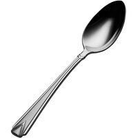 Bon Chef S1303 Gothic 7 1/2 inch 18/10 Stainless Steel Soup / Dessert Spoon - 12/Case