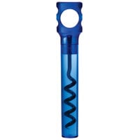 Franmara Translucent Blue Customizable Plastic Pocket Corkscrew 3008-06
