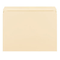 Smead 10300 Letter Size File Folder - Standard Height with Straight Cut Tab, Manila - 100/Box