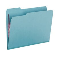 Smead 14937 SafeSHIELD Letter Size Fastener Folder with 2 Fasteners - 25/Box