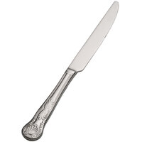 Bon Chef S2712 Kings 9 7/8 inch 13/0 Stainless Steel European Size Dinner Knife - 12/Case
