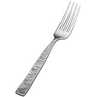 Bon Chef S2905 Safari 7 7/16 inch 18/10 Stainless Steel Dinner Fork - 12/Case