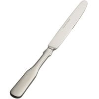 Bon Chef S1912 Liberty 9 15/16 inch 13/0 Stainless Steel European Size Solid Handle Dinner Knife - 12/Case