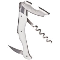 Laguiole Millesime Corkscrew with White Horn ABS Handle 3334