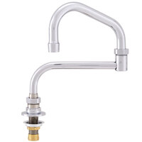Fisher 46825 Deck Mounted Faucet with 23 inch Double-Jointed Swing Nozzle and 2.2 GPM Aerator