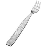 Bon Chef S2908 Safari 5 5/8 inch 18/10 Stainless Steel Oyster / Cocktail Fork - 12/Case