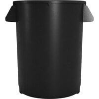 Carlisle 84102003 Bronco 20 Gallon Black Round Trash Can