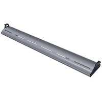 Hatco HL5-66 Glo-Rite 66" Gray Granite Curved Display Light with Cool Lighting - 17.3W, 120V