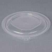 Fabri-Kal LFC SideKicks Microwaveable Side Dish Bowl / Container Vented Lid - 75/Pack