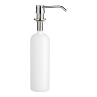 Lavex 34 oz. Stainless Steel Under Counter Liquid Soap Dispenser