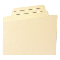 Smead 75487 Letter Size Tyvek® Reinforced File Pocket - 1 inch Expansion with 2/5 Cut Right Position Tab, Manila