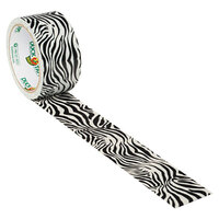Duck Tape 1398132 1 7/8 inch x 10 Yards Colored Zebra Duct Tape