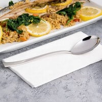 Arcoroc T3602 Latham 8 1/4 inch 18/10 Stainless Steel Extra Heavy Weight Dinner Spoon by Arc Cardinal - 12/Case