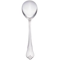 World Tableware 967 016 Diana 6 1/8 inch 18/0 Stainless Steel Heavy Weight Bouillon Spoon - 36/Case