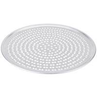 American Metalcraft SPHACTP17 17" Super Perforated Heavy Weight Aluminum Coupe Pizza Pan