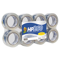 Duck Tape 0007424 HP260 1 7/8" x 60 Yards Clear Packaging Tape - 8/Pack