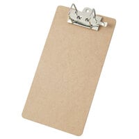 Saunders 05713 2 inch Capacity 14 inch x 8 1/2 inch Brown Arch Clipboard