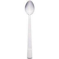 World Tableware 972 021 Gibraltar 7 3/4 inch 18/0 Stainless Steel Heavy Weight Iced Tea Spoon - 36/Case