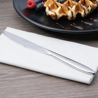 Arcoroc T3808 Nuovo 8 1/4 inch 18/10 Stainless Steel Extra Heavy Weight Dessert Knife by Arc Cardinal - 12/Case