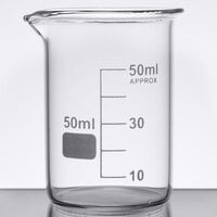 American Metalcraft GBE2 Chemistry Collection 1.75 oz. (50 mL) Beaker Glass