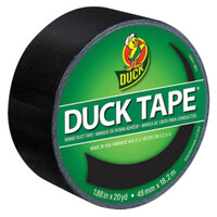Duck Tape 1265013 1 7/8 inch x 20 Yards Colored Black Duct Tape