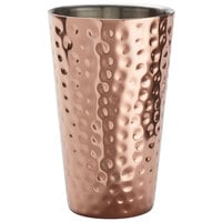 American Metalcraft HMTC16 16 oz. Double-Wall Hammered Copper Tumbler
