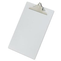Saunders 22519 1 inch Capacity 14 inch x 8 1/2 inch Silver Recycled Aluminum Clipboard