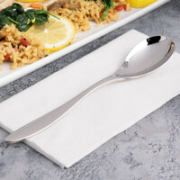Arcoroc T3802 Nuovo 8 1/4 inch 18/10 Stainless Steel Extra Heavy Weight Dinner Spoon by Arc Cardinal - 12/Case