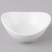 Schonwald 9395709 Grace 1.5 oz. Continental White Porcelain Dip Dish - 12/Case