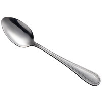 Choice Milton 8 3/8" 18/0 Stainless Steel Medium Weight Tablespoon / Serving Spoon - 12/Case