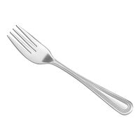 Choice Milton 6 1/2" 18/0 Stainless Steel Medium Weight Salad Fork - 12/Case