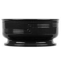 Cambro MDSB16110 Shoreline Collection Black 16.9 oz. Entree Bowl - 48/Case