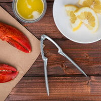 Choice 5 3/4 inch Single-Jaw Zinc-Plated Steel Lobster Cracker