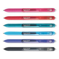 Paper Mate 1951713 InkJoy Assorted Ink with Assorted Barrel Color 0.7mm Retractable Gel Pen - 6/Set