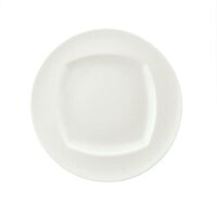 Schonwald 9320017 Event 6 5/8 inch Continental White Porcelain Plate - 12/Case