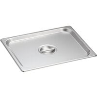 Solid Third 2 Tiger Chef 1/3 Third Size Stainless Steel Steam Table Pan Cover 