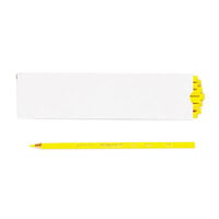 Prismacolor 3346 12-Count Premier Canary Yellow Woodcase Barrel 3mm Soft Lead Canary Yellow Colored Pencil