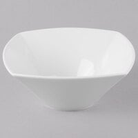 Schonwald 9323271 Event 27 oz. Continental White Square Porcelain Bowl - 6/Case