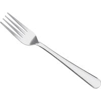 Choice Windsor 7 inch 18/0 Stainless Steel Dinner Fork - 12/Case