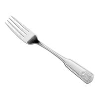 Acopa Atglen 7 5/8 inch 18/0 Stainless Steel Medium Weight Dinner Fork - 12/Case