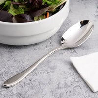 Chef & Sommelier T0417 Lazzo 10 1/8 inch 18/10 Stainless Steel Extra Heavy Weight Serving Spoon by Arc Cardinal - 36/Case