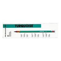 Prismacolor 2269 12 Count Turquoise Woodcase Barrel 2mm 4H Lead Drawing Pencil