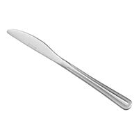 Choice Milton 8 7/8 inch Stainless Steel Medium Weight Dinner Knife - 12/Case