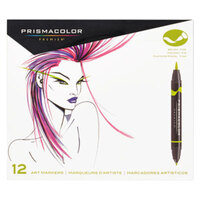 Prismacolor 1773297 Assorted 12-Count Premier Double-Ended Markers