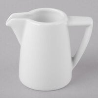 Schonwald 9304715 Event 5 oz. Continental White Porcelain Creamer - 12/Case