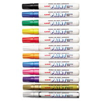 Uni-Paint Markers 63631 12 Assorted Medium Point Markers