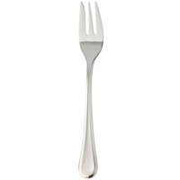 Arcoroc FL621 Amber 6 5/8 inch 18/0 Stainless Steel Heavy Weight Cocktail / Oyster Fork by Arc Cardinal - 12/Case